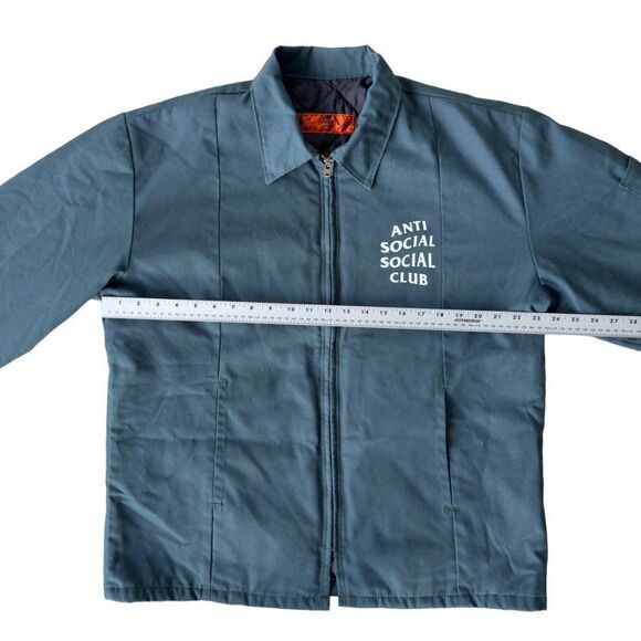Anti Social Social Club x Red Kap Lube Jacket "Korean Flag" Men's Large (L) - Picture 5 of 7